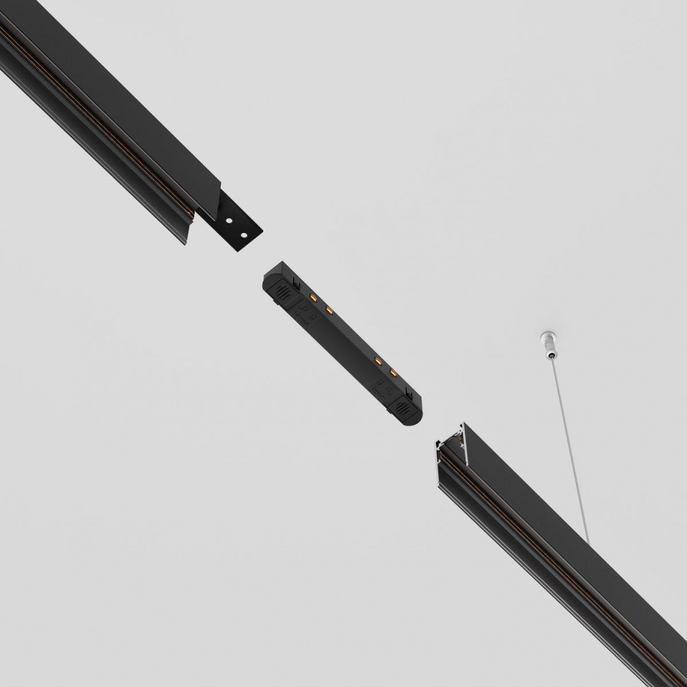 Коннектор питания прямой Maytoni Technical Exility Busbur TRA034PC-42B