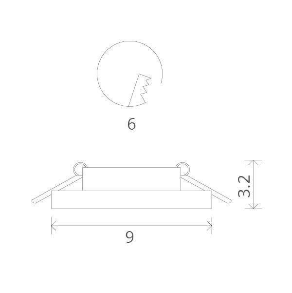 Точечный светильник Wagner A5222PL-1CC Arte Lamp
