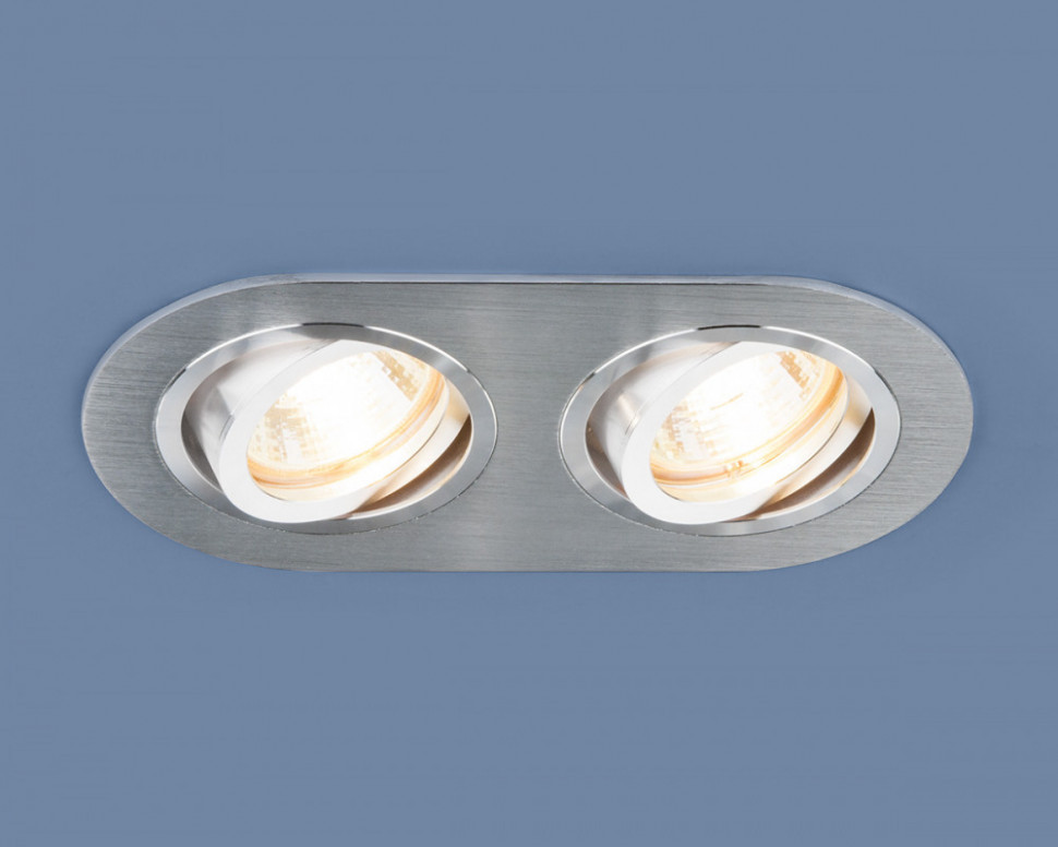 Точечный светильник Metar 1061/2 MR16 SL серебро Elektrostandard