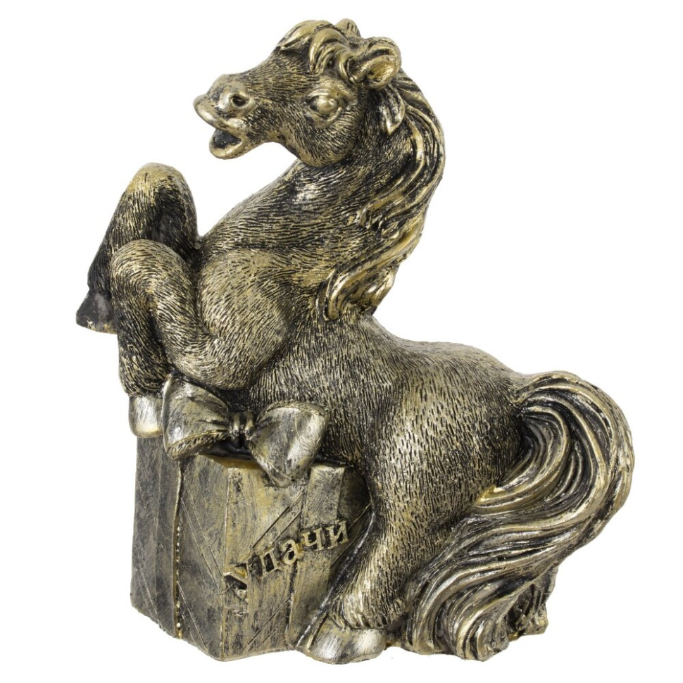 Копилка "Лошадь", L13 W7,5 H15 см, 2в.