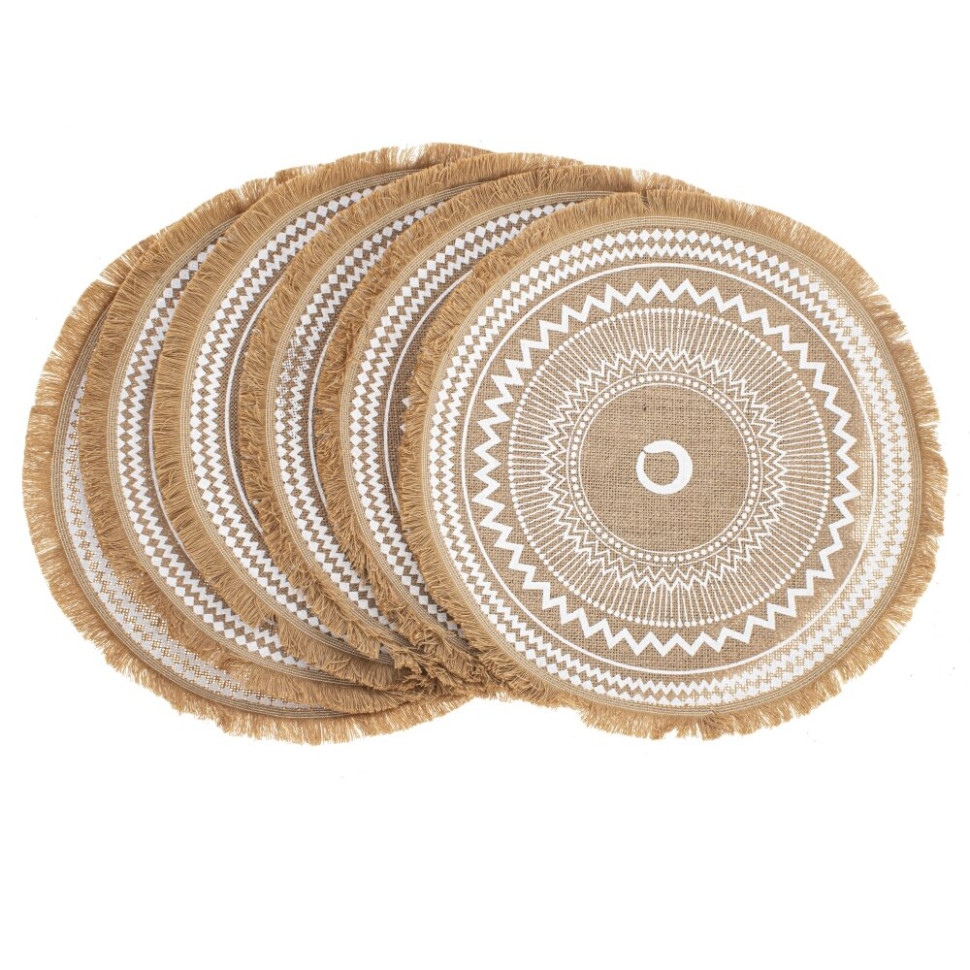 Салфетка (блок 6шт), L38 W38 H0,1 см