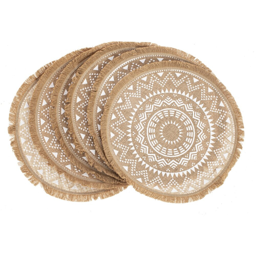 Салфетка (блок 6шт), L38 W38 H0,1 см