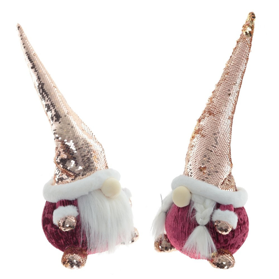 Фигурка декоративная "Гном", L19,5 W18 H18 см, 2в.