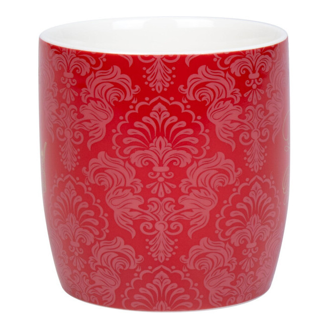 Кружка 400мл."Royal Family Queen of Hearts" красная