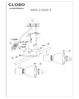 Спот Parry 54530-2 Globo