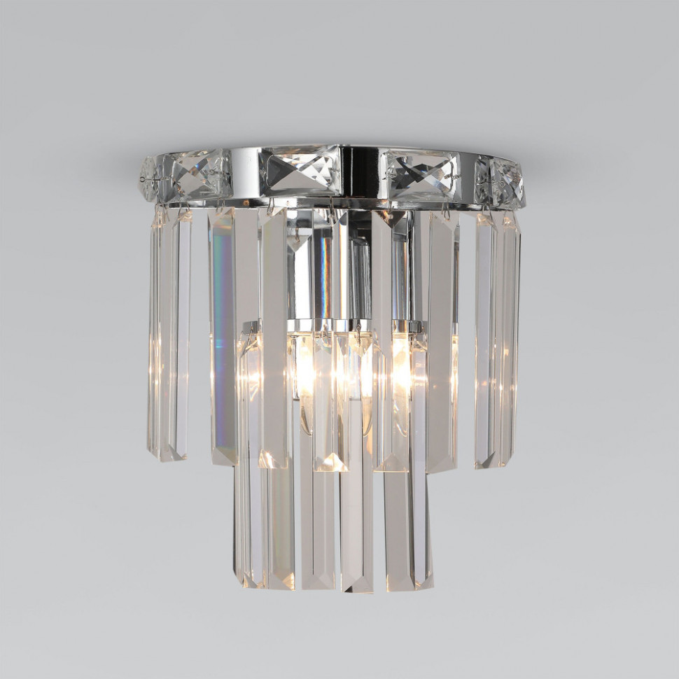 Настенный светильник Elegante 10130/1 хром Eurosvet