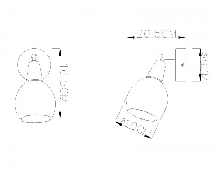 Спот Elliott 54351-1 Globo