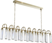 Подвесная люстра 4520 4526+12/S new gold Newport