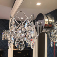 Бра Nikon MB103910-1A chrome/clear Illuminati