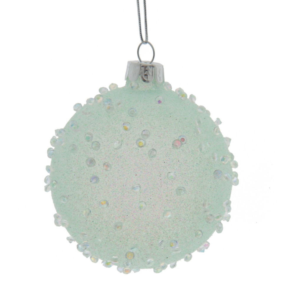 Украшение новогоднее "Шар", D 8 см, L8 W8 H8 см