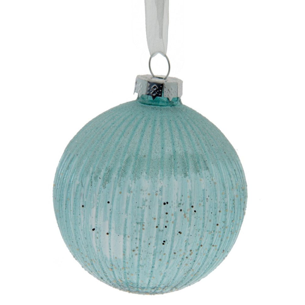 Украшение новогоднее "Шар", D 8 см, L8 W8 H8 см