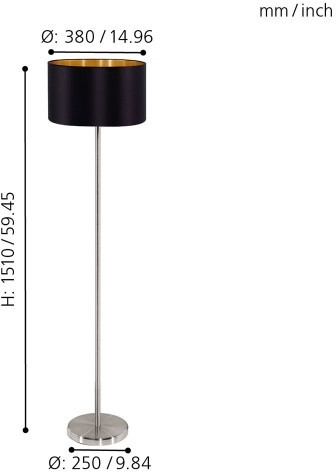 Торшер Maserlo 95169 Eglo