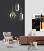 Подвесной светильник Imperium Loft Catch Smoky 186737-23