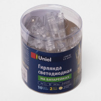Гирлянда ULD-S0200-010/STB/2AA WARM WHITE IP20 CLIPS Uniel Гирлянда ULD-S0200-010/STB/2AA WARM WHITE IP20 CLIPS Uniel