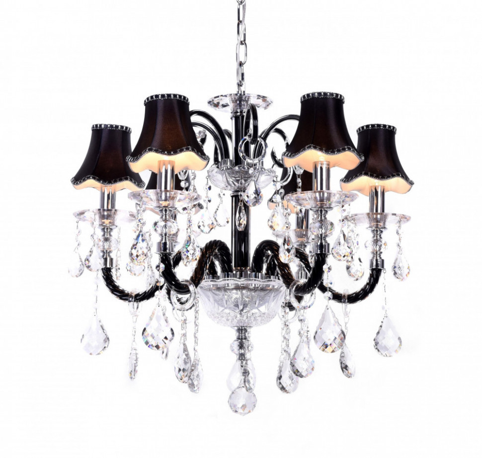 Подвесная люстра Denica LDP 66249-6 BK Lumina Deco