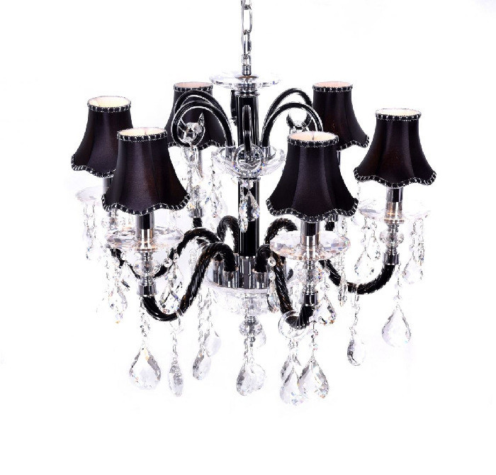 Подвесная люстра Denica LDP 66249-6 BK Lumina Deco