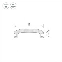 Рассеиватель Arlight Stretch-Shadow-10M Opal-PVC 040644 Рассеиватель Arlight Stretch-Shadow-10M Opal-PVC 040644