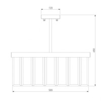 Потолочная люстра Bogates Eclipse 358/5 Smart