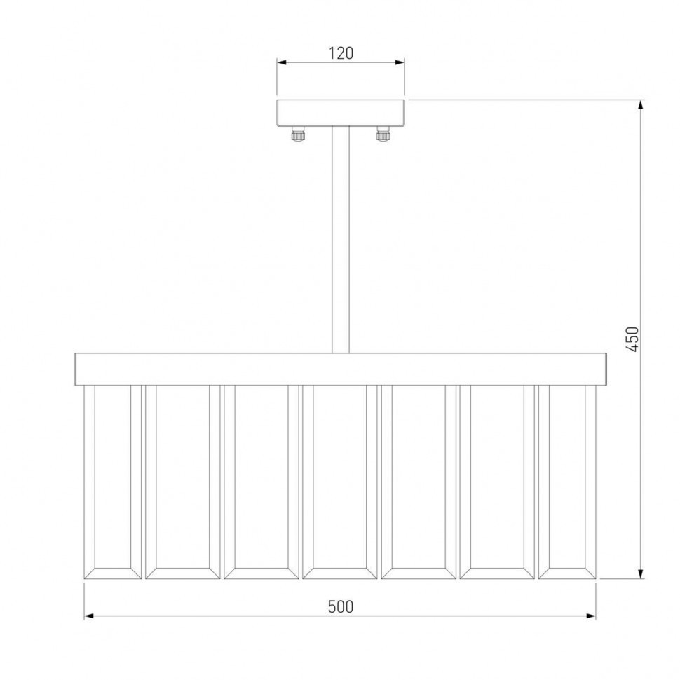Потолочная люстра Bogates Eclipse 358/5 Smart