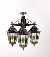 Потолочный светильник уличный PETERSBURG lead GLASS 79870lgA/3 Gb Oasis Light