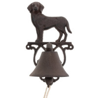 Дверной колокольчик "Собака", L14 W13,5 H25 см