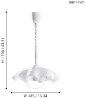 Подвесной светильник Vetro 96072 Eglo Подвесной светильник Vetro 96072 Eglo