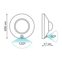Точечный светильник CL002 Gauss Точечный светильник CL002 Gauss