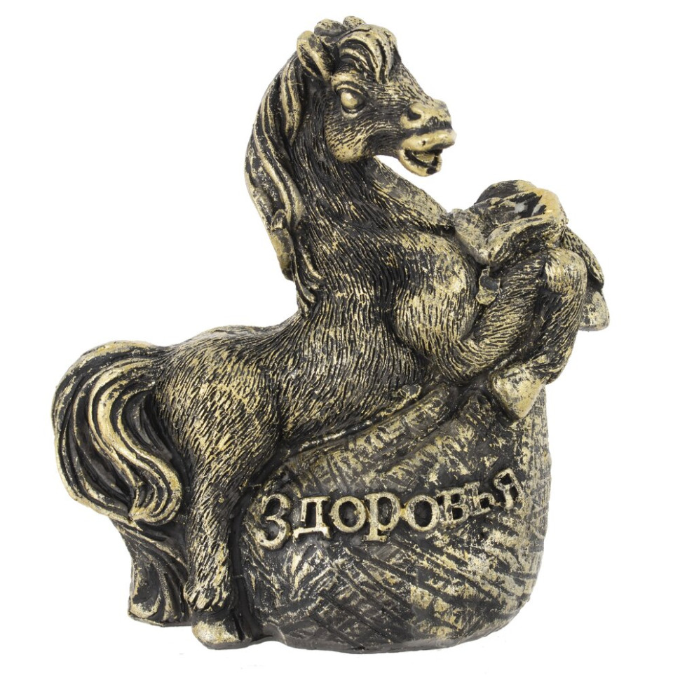 Копилка "Лошадь", L8 W6 H9,5 см, 4в.