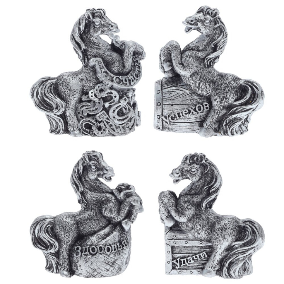 Копилка "Лошадь", L8 W6 H9,5 см, 4в.