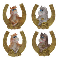Фигурка декоративная "Лошадка", L6,5 W4 H7 см, 4в.