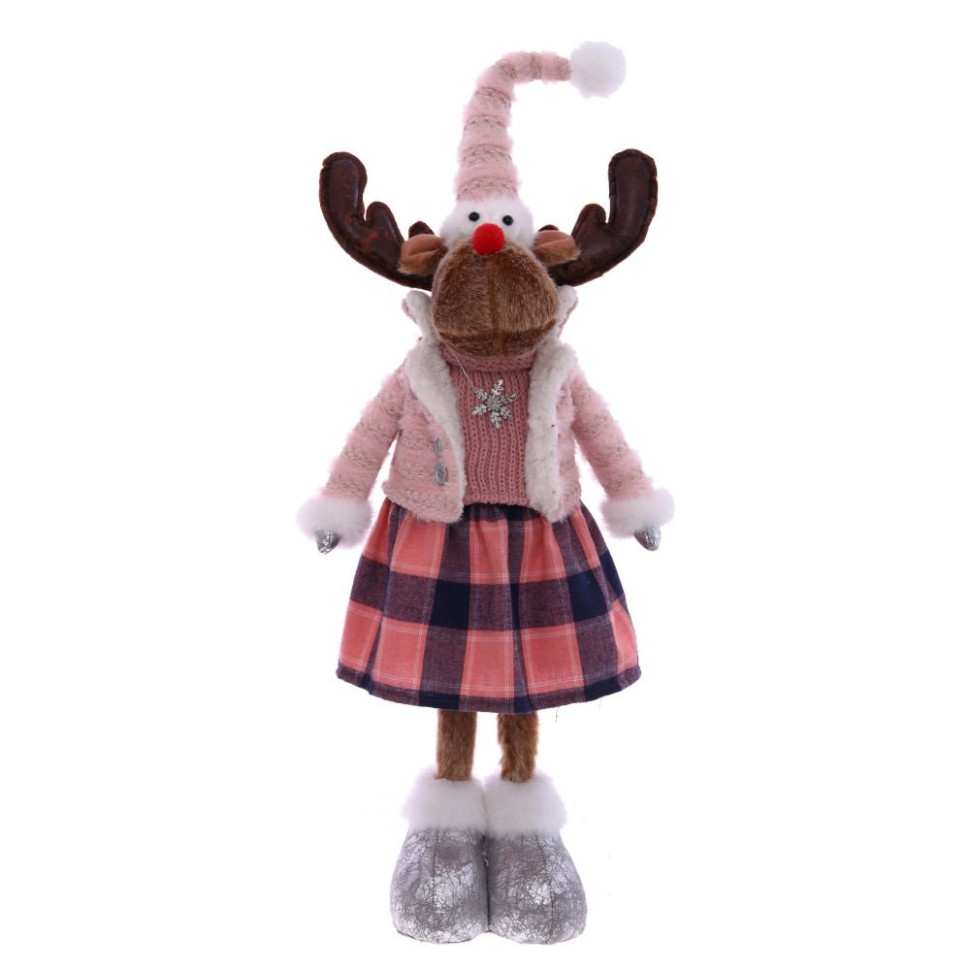 Игрушка набивная "Олень", L26 W17 H76/55 см, 2в.