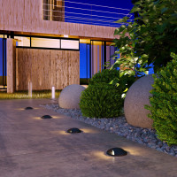 Встраиваемый светильник уличный Step 3 MRL LED 1105 чёрный Elektrostandard