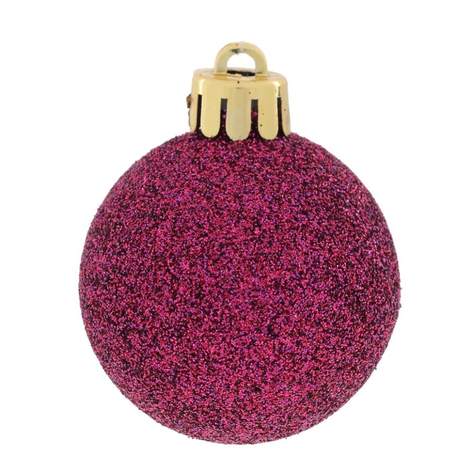 Набор из 25шт Украшение новогоднее "Шар", D3 см, L8 W8 H13 см