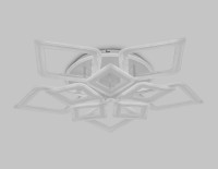 Потолочная люстра Acrylica Original FA8914 Ambrella