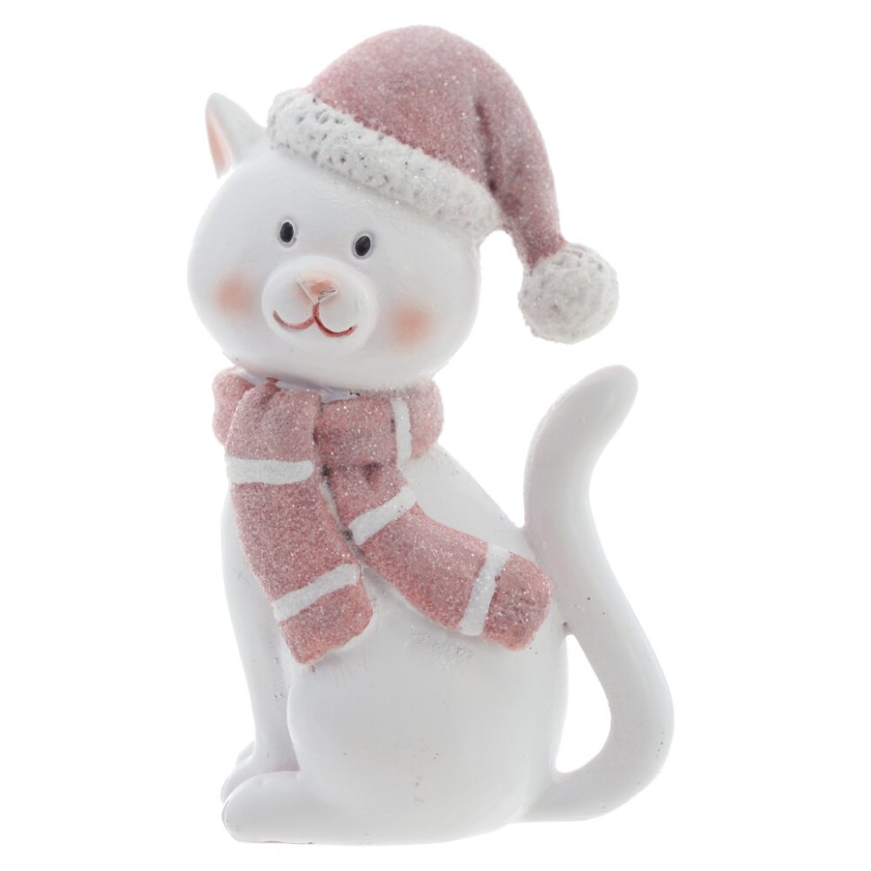 Фигурка декоративная "Кошка",  L5 W4 H9 см, 2в.