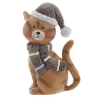 Фигурка декоративная "Кошка",  L5 W4 H9 см, 2в.