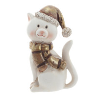 Фигурка декоративная "Кошка",  L5 W4 H9 см, 2в.