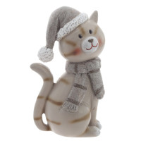 Фигурка декоративная "Кошка",  L5 W4 H9 см, 2в.