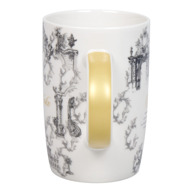 Кружка 600мл."Architecture - Rokoko" серая