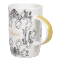 Кружка 600мл."Architecture - Rokoko" серая Кружка 600мл."Architecture - Rokoko" серая