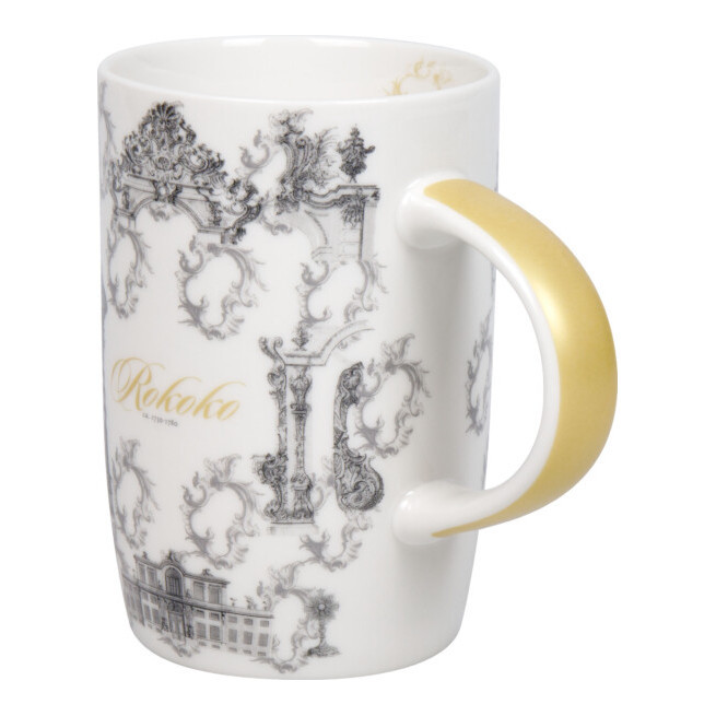 Кружка 600мл."Architecture - Rokoko" серая