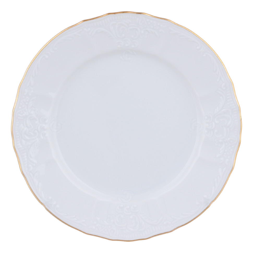 Набор тарелок 21см.6шт."Бернадот белый 311011" Bernadotte