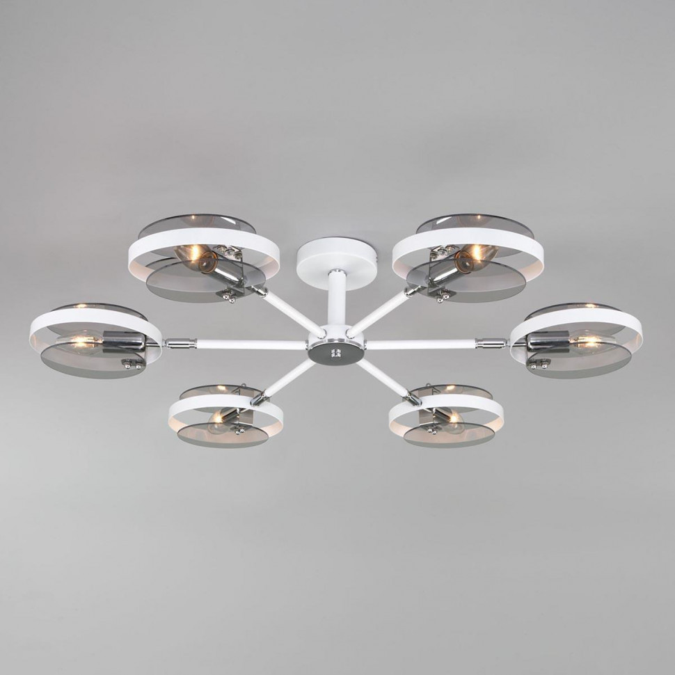 Потолочная люстра Eurosvet Gallo 70121/6 белый