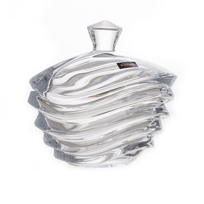 Доза с крышкой 17см."Wave"