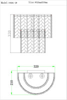 Настенный светильник Alberto V8081-2W Moderli