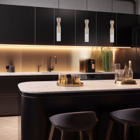 Подвесной светильник Swan 50253/1 LED латунь Eurosvet