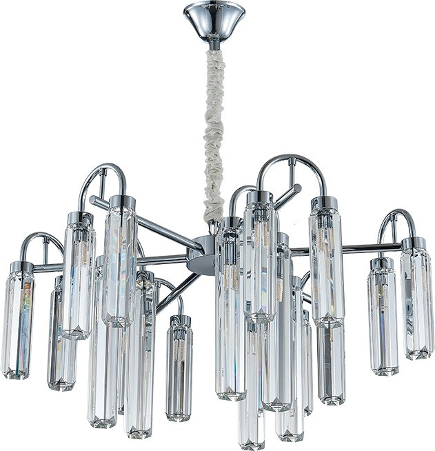 Подвесная люстра 4520 4526+3/C chrome new Newport