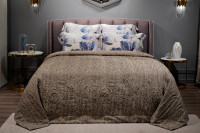 Покрывало Cascata Фортуна 260х260см со стежкой