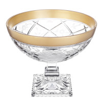 Ваза для конфет н/н 26см."Роза Голд"