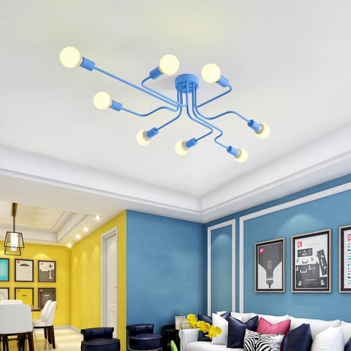 Потолочная люстра SCHEME SCHEMEBLUE01 Imperium Loft